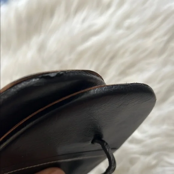 Balenciaga Black Sandals with Silver Studs - Picture 8 of 9